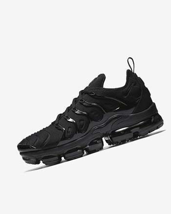 Nike Air VaporMax Plus Negros Negros Grises Oscuro | MX 3216